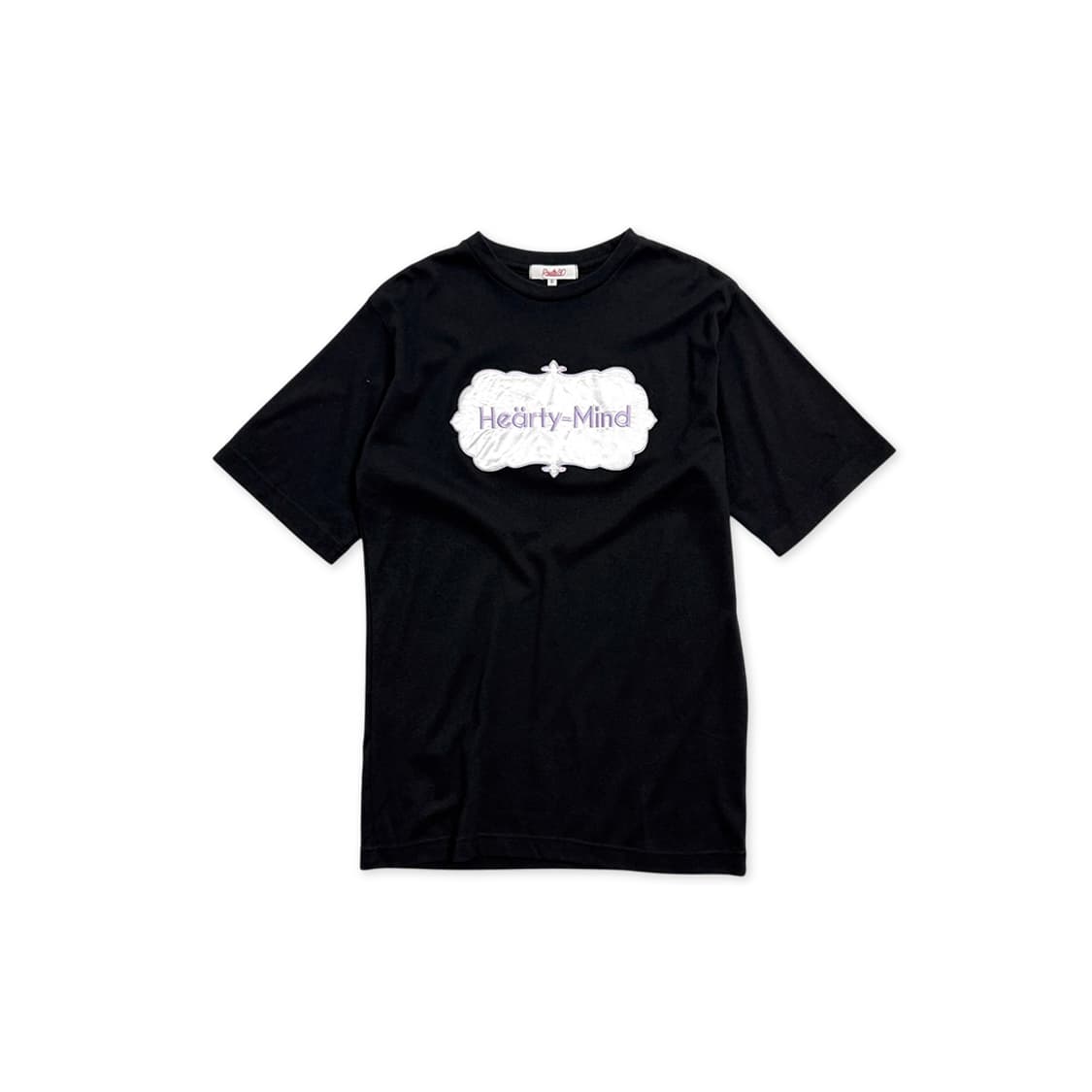 Hearty-mind 자수 티셔츠 상품이미지1