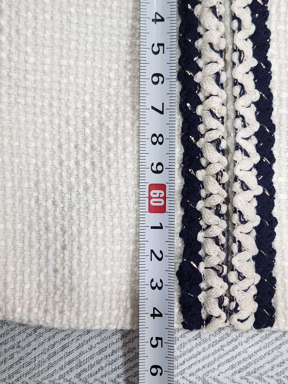 [77] 모르간 트위드 자켓 아이보리 여성 77 상품이미지7