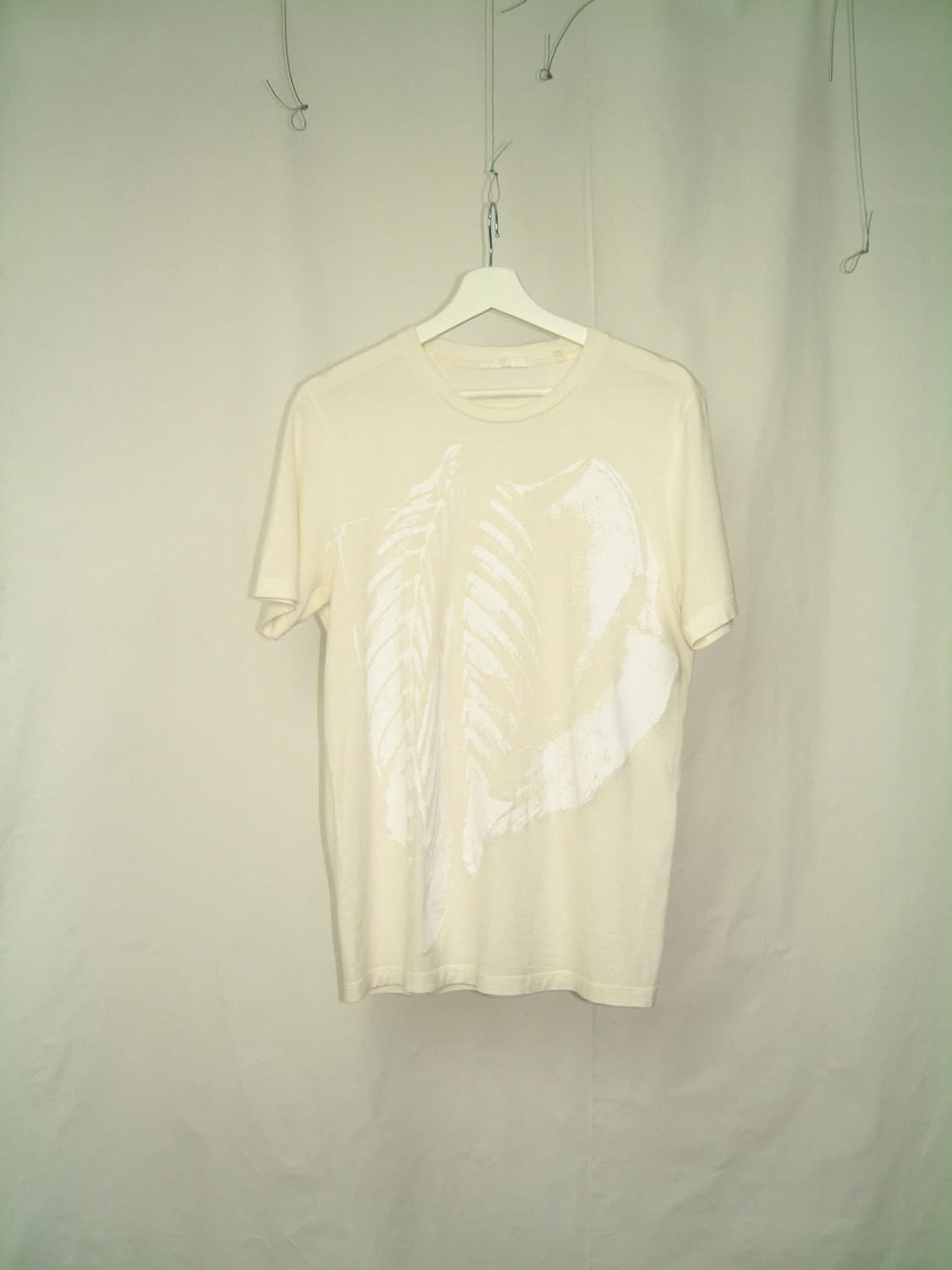 Helmut lang 2005 rib cage print T-shirt 상품이미지1