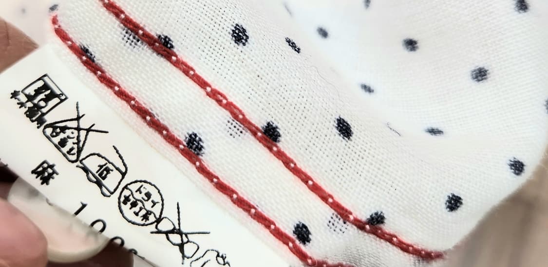 SUGAR CANE 슈가케인 리넨 도트 반팔 셔츠 상품이미지10