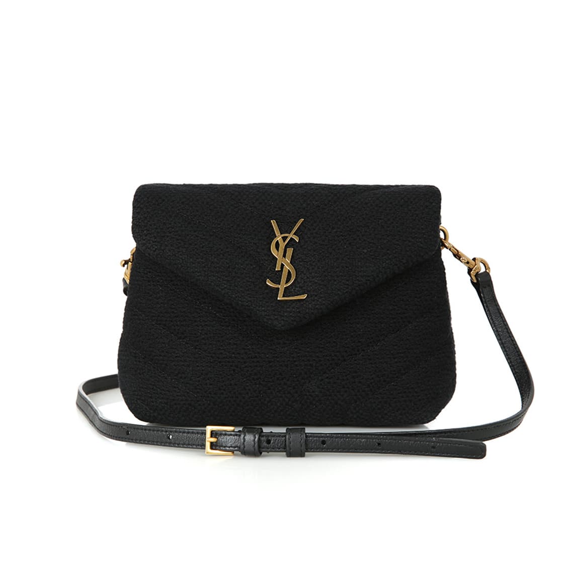 생로랑 루루백 토이 블랙 트위드 Y퀼팅 미니크로스백 678401 상품이미지8