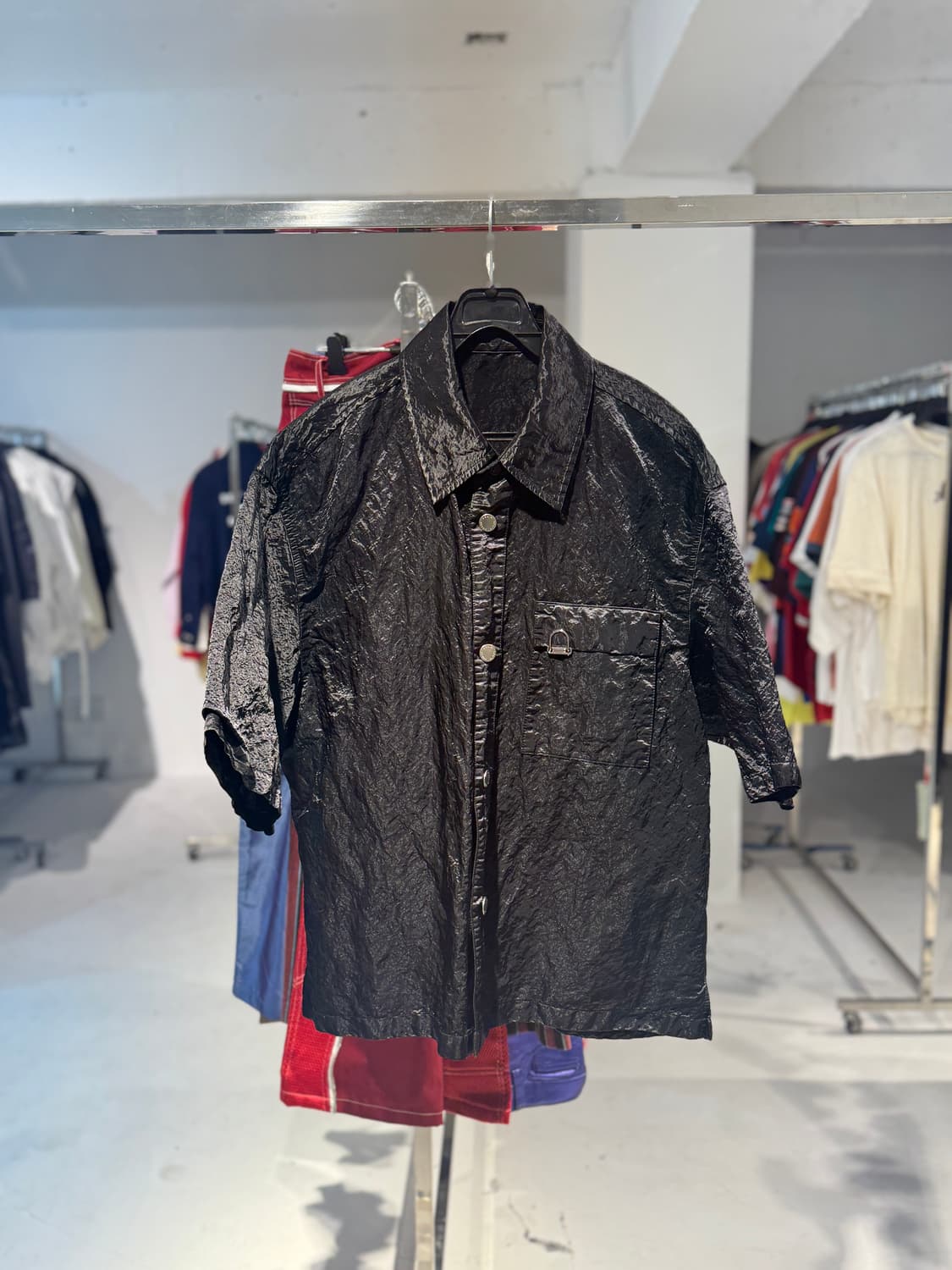 솔리드옴므 반팔 셔츠 상품이미지1