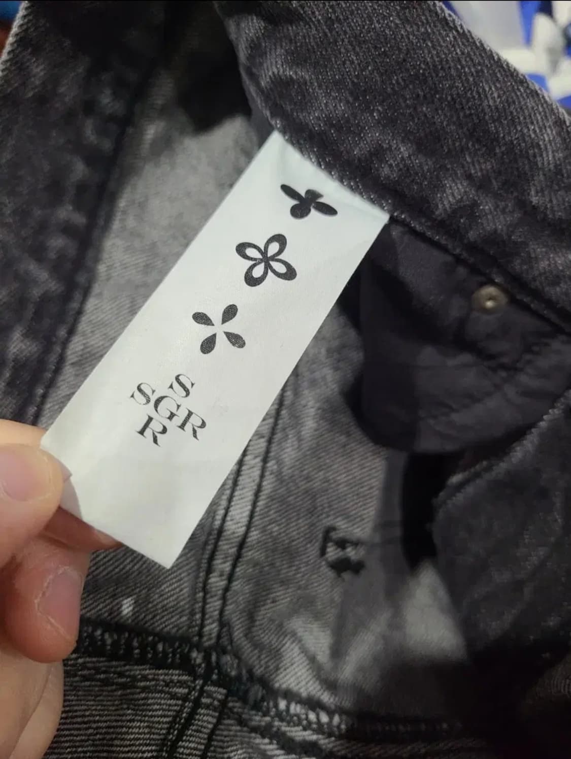 써저리 클로버 로고 패치 데님팬츠  상품이미지9