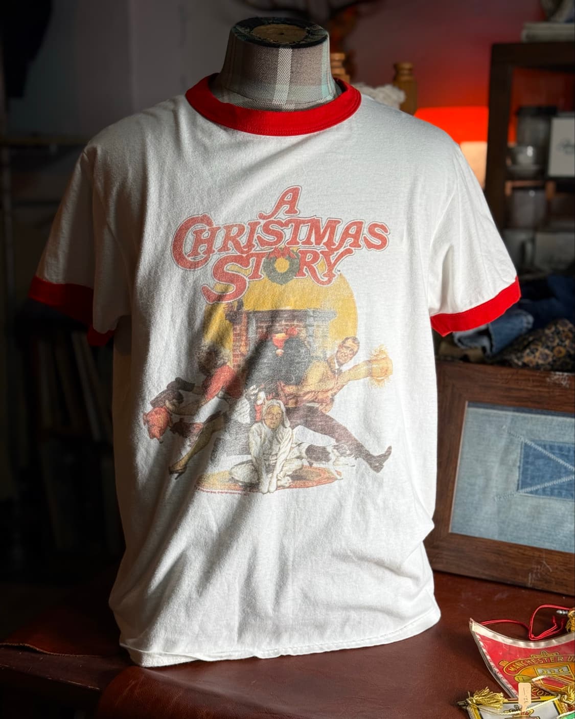 10‘s Gildan Heavy cotton 크리스마스 스토리 링거티 M 상품이미지7