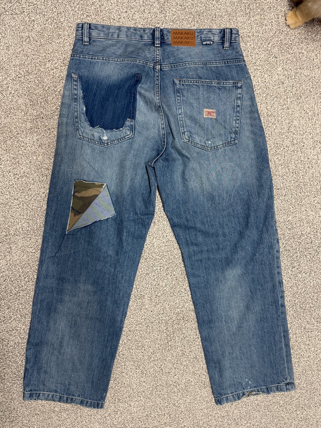 Rework Baggy Camo denim pants 상품이미지6