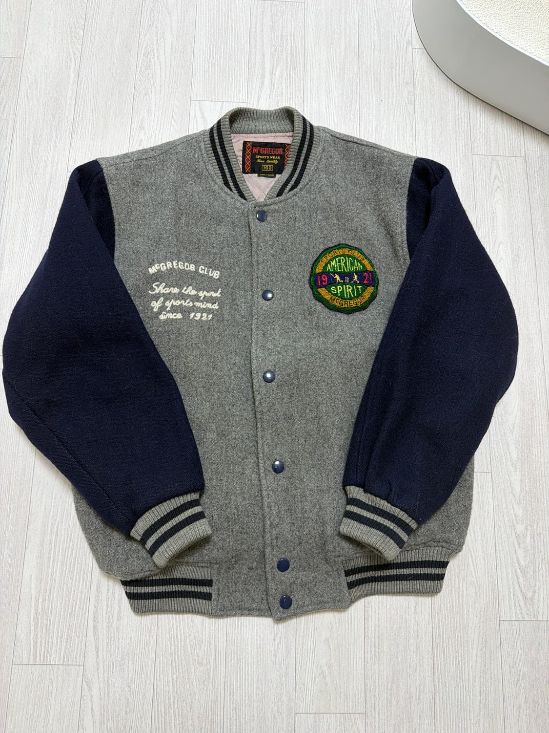 맥그리거 울 바시티 자켓 상품이미지1