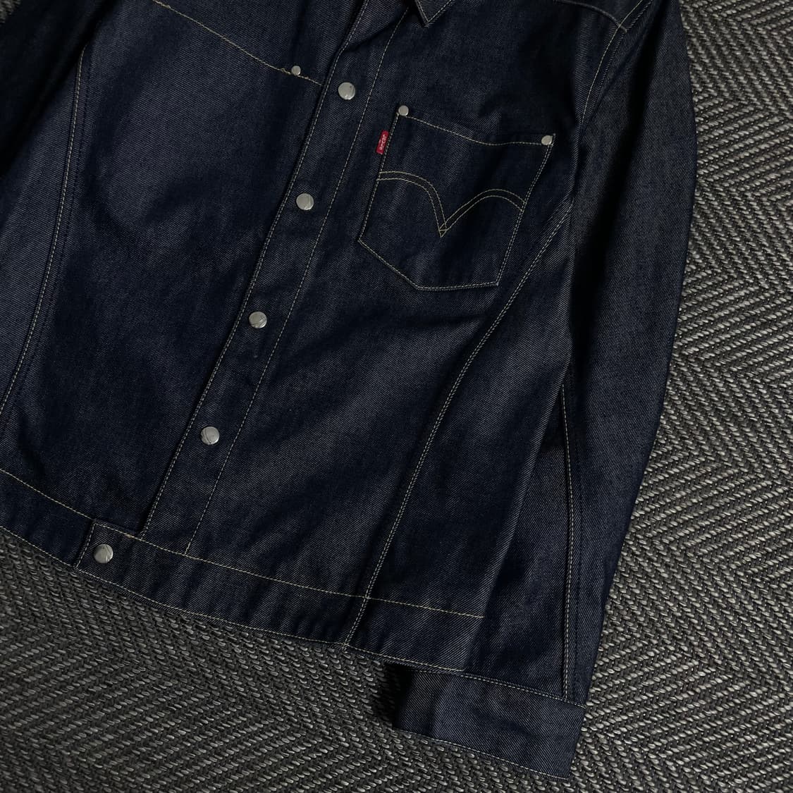 리바이스 엔지니어드진 생지 데님 트러커 자켓y 3612 상품이미지4