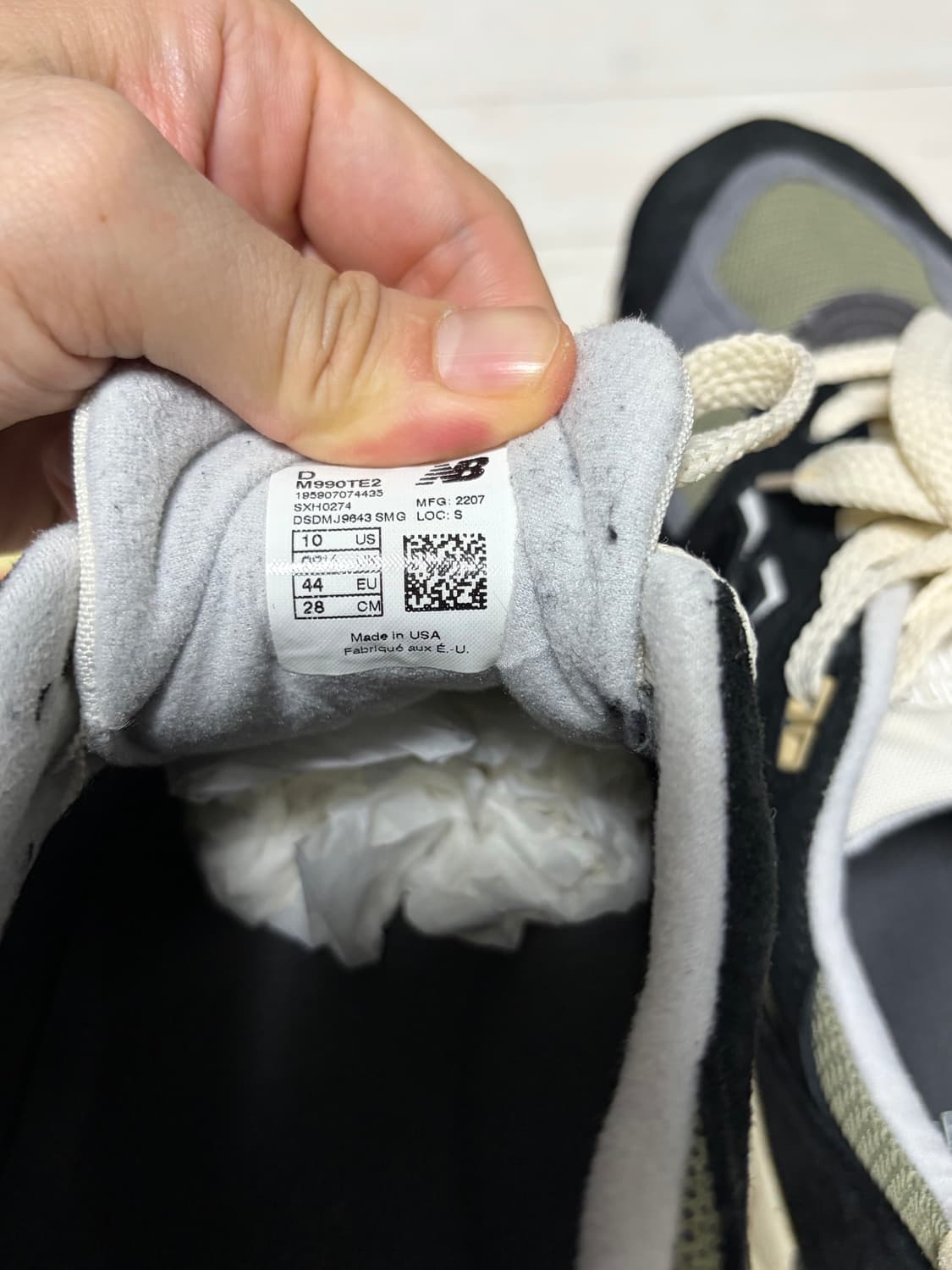 뉴발란스 990 블랙트루카모 280 상품이미지3