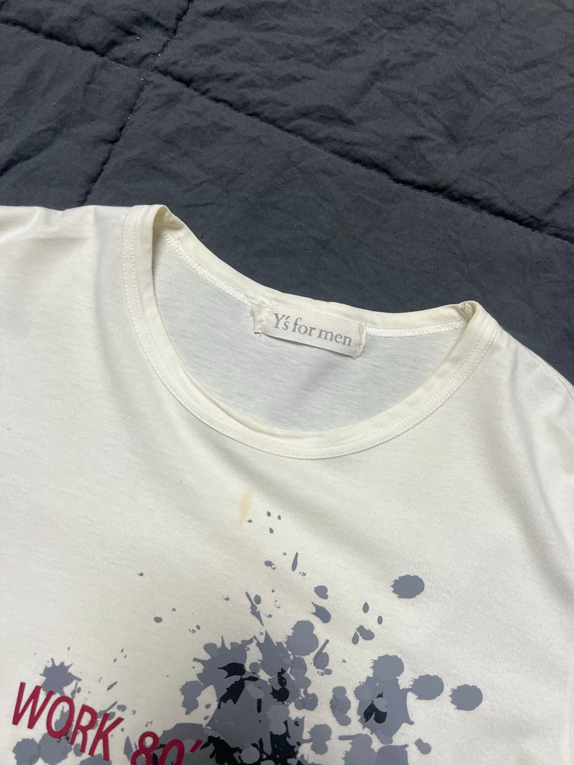 Yohji Yamamoto 포맨 반팔 M 상품이미지3