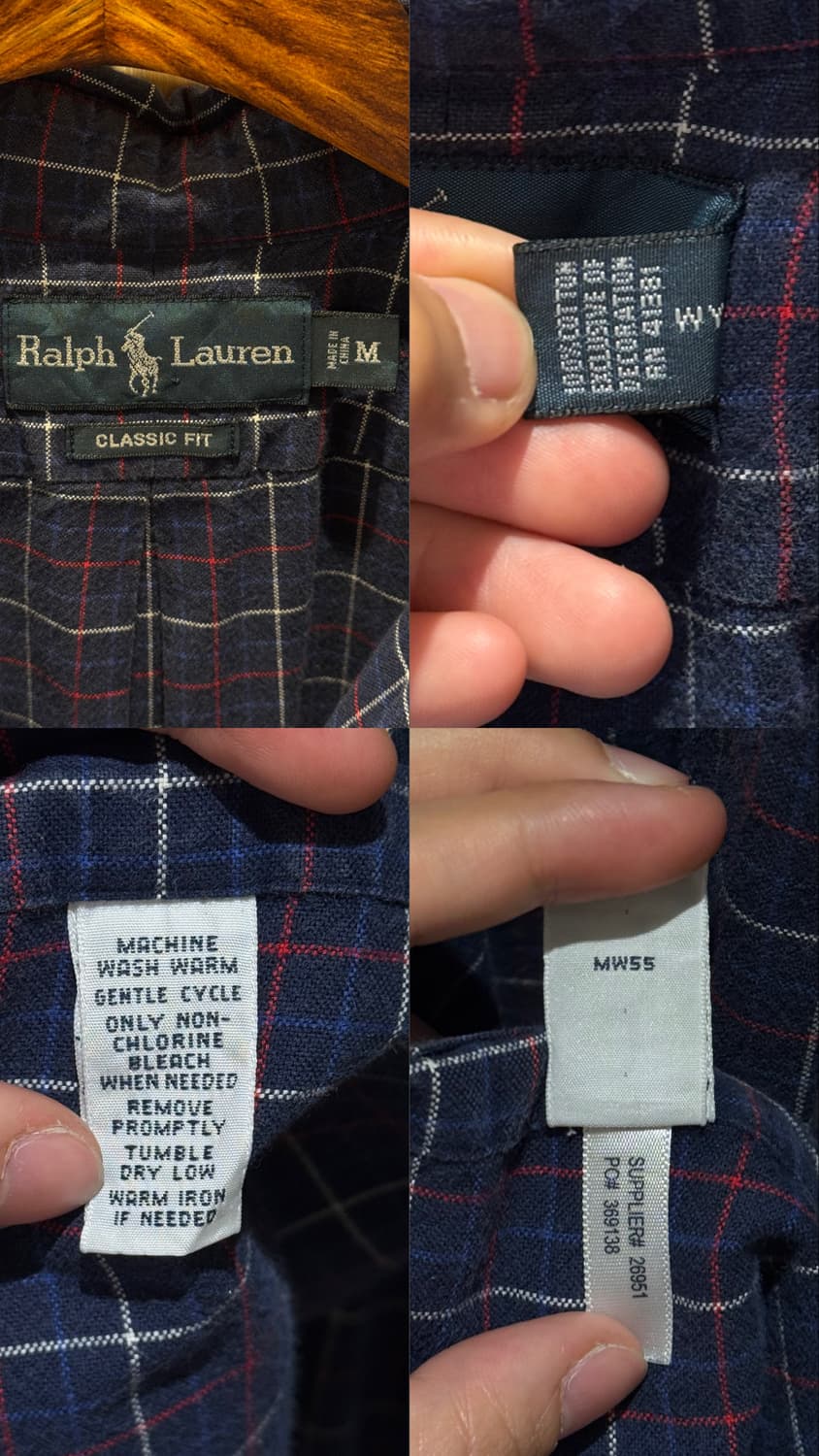 폴로 랄프로렌 체크셔츠 상품이미지10