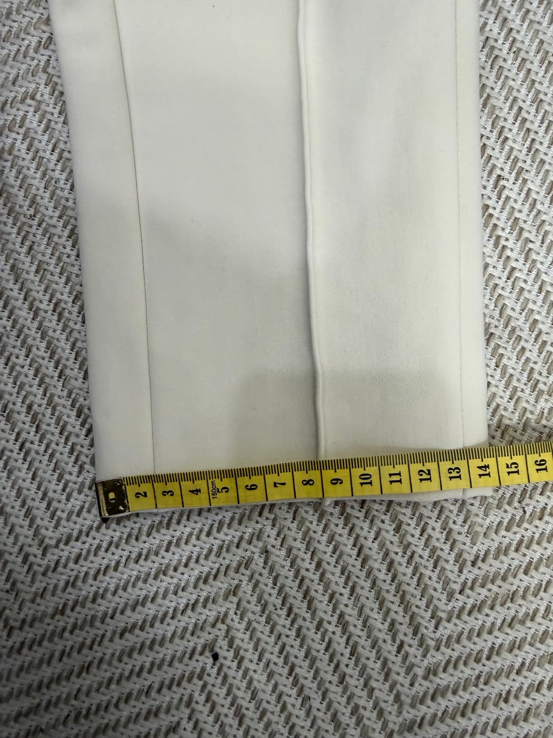 정품) TIME 타임1993 자수 아이보리 슬랙스 밴딩바지 64 상품이미지10