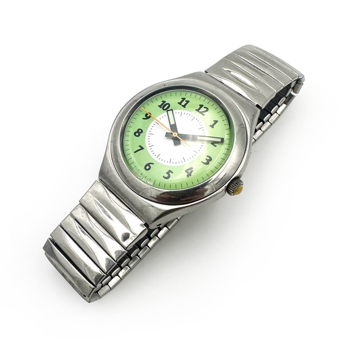 95년판) 빈티지 스와치 메탈 익스팬션 스트랩 Ghiacciolo 상품이미지4