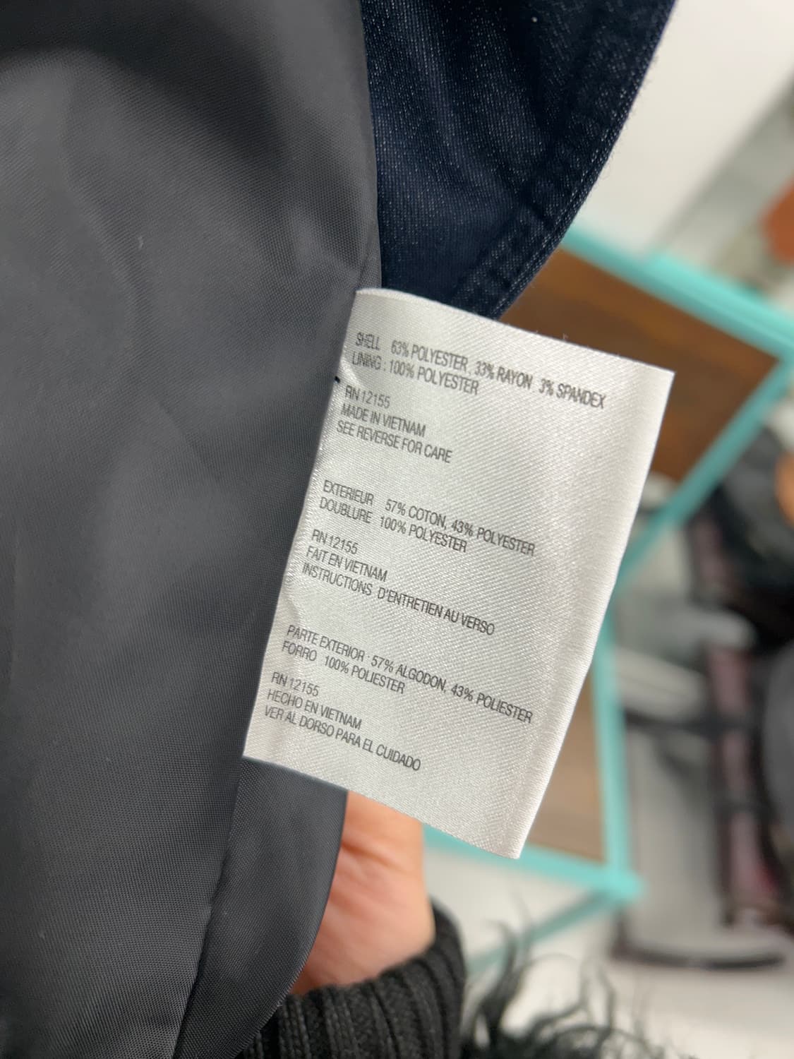 돌체앤가바나 데님코티드 트렌치코트 상품이미지4