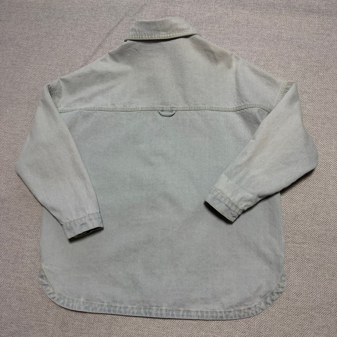 자라 데님 셔츠 자켓 상품이미지3