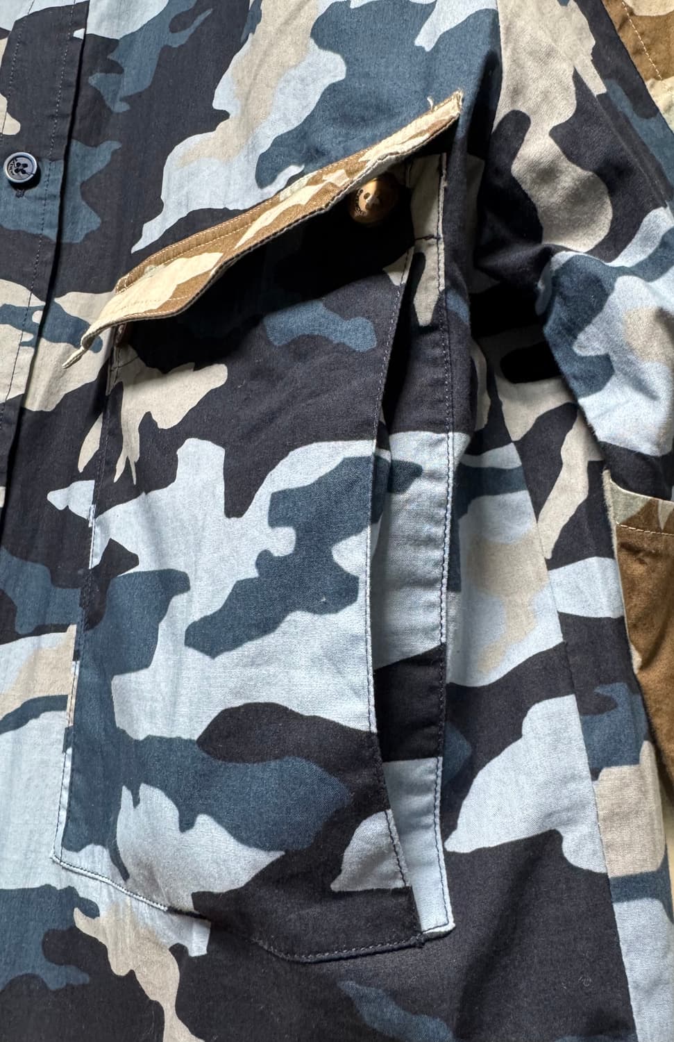 지방시 14SS MIXED CAMO SHIRT 상품이미지3