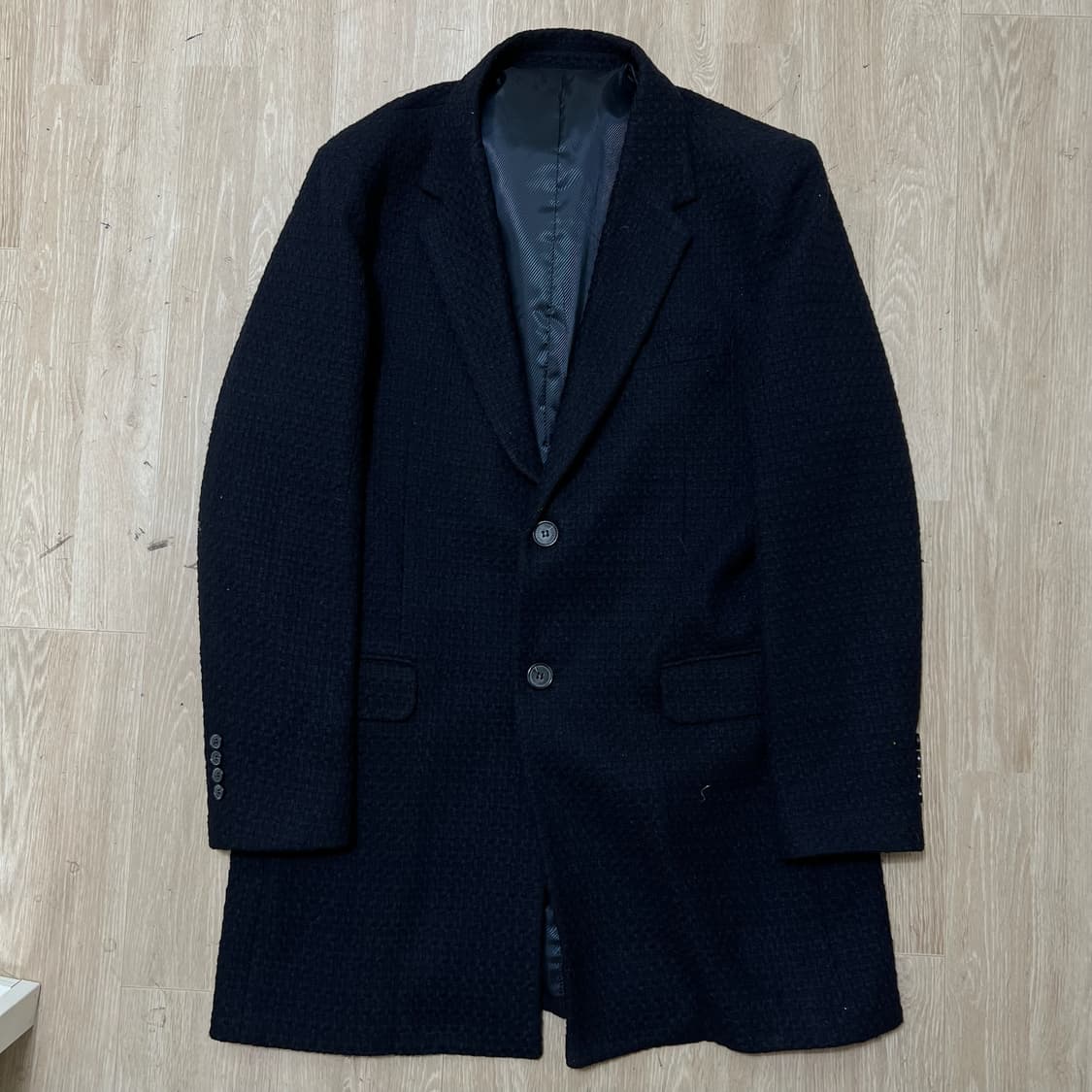 STCO 에스티코 남성 클래식 모직 싱글 코트 XXL/110  상품이미지1