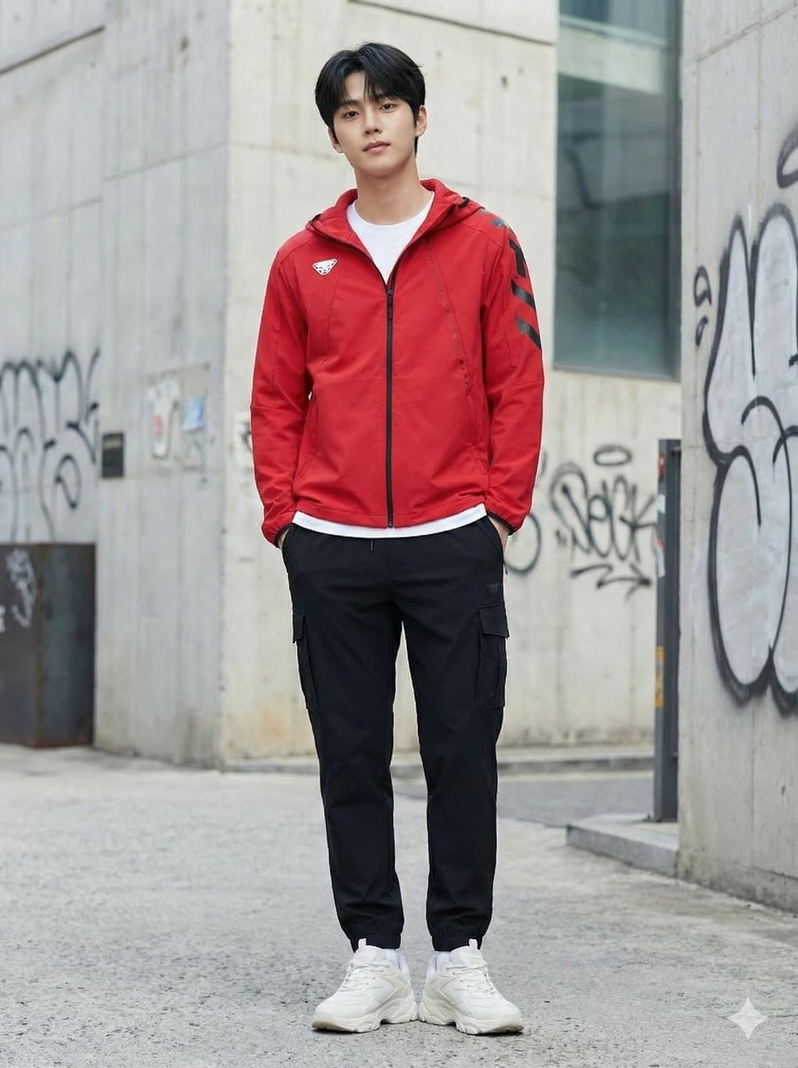 다이나핏(DYNAFIT) 트레이닝 후드 자켓 바람막이 상품이미지1