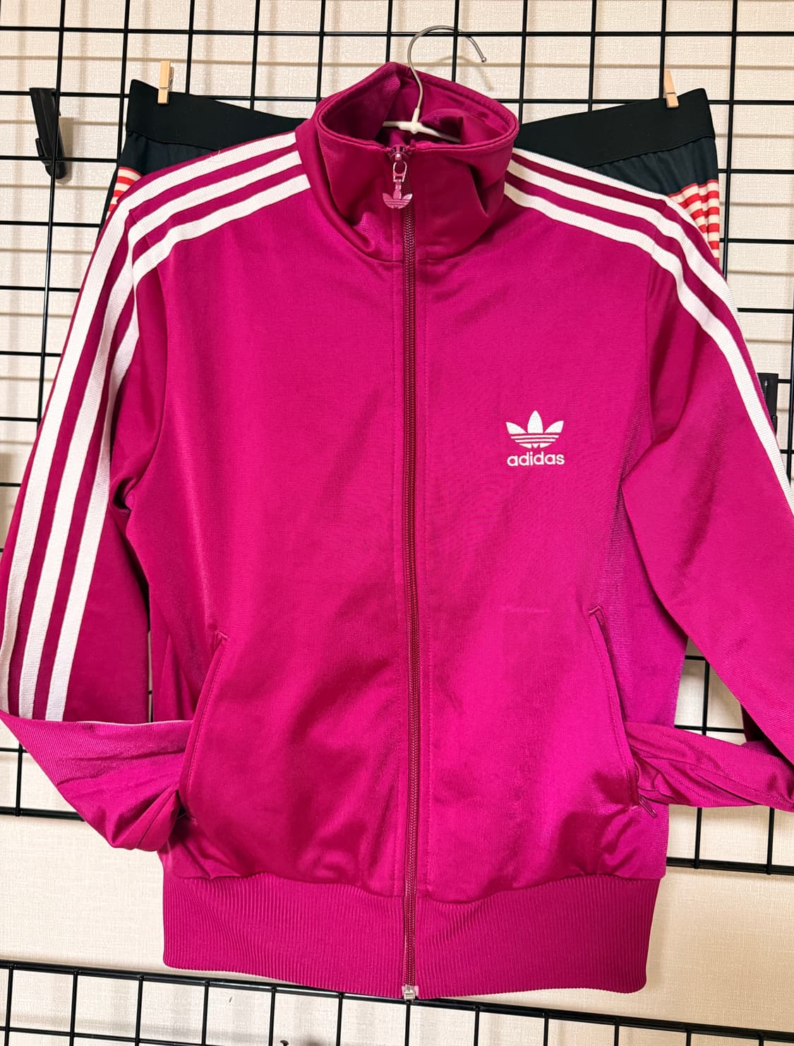 아디다스 우먼즈 파이어버드 핫핑크 져지 90 상품이미지1