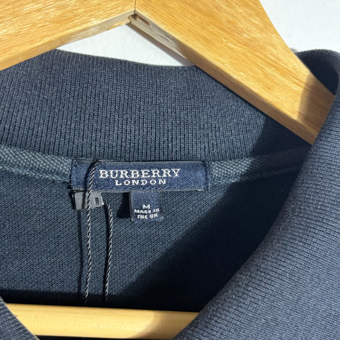 버버리 블랙 로고 반팔 카라티 (무료배송) 상품이미지2
