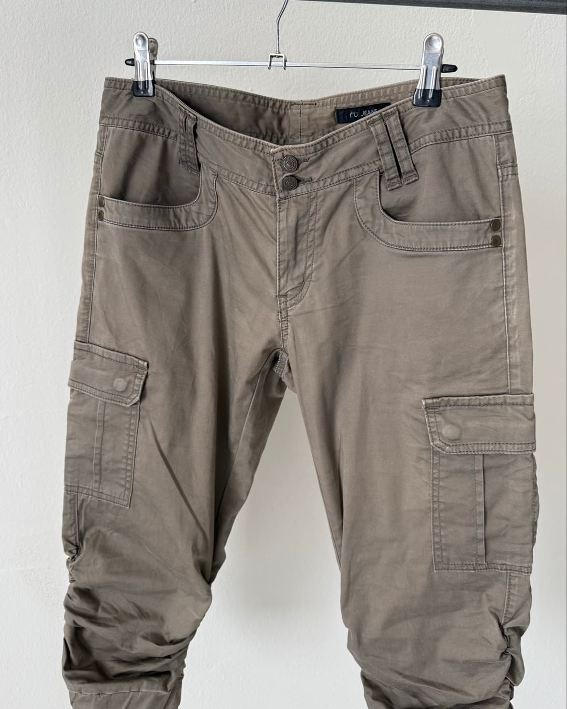 Ru jeans 셔링 하프팬츠 상품이미지4