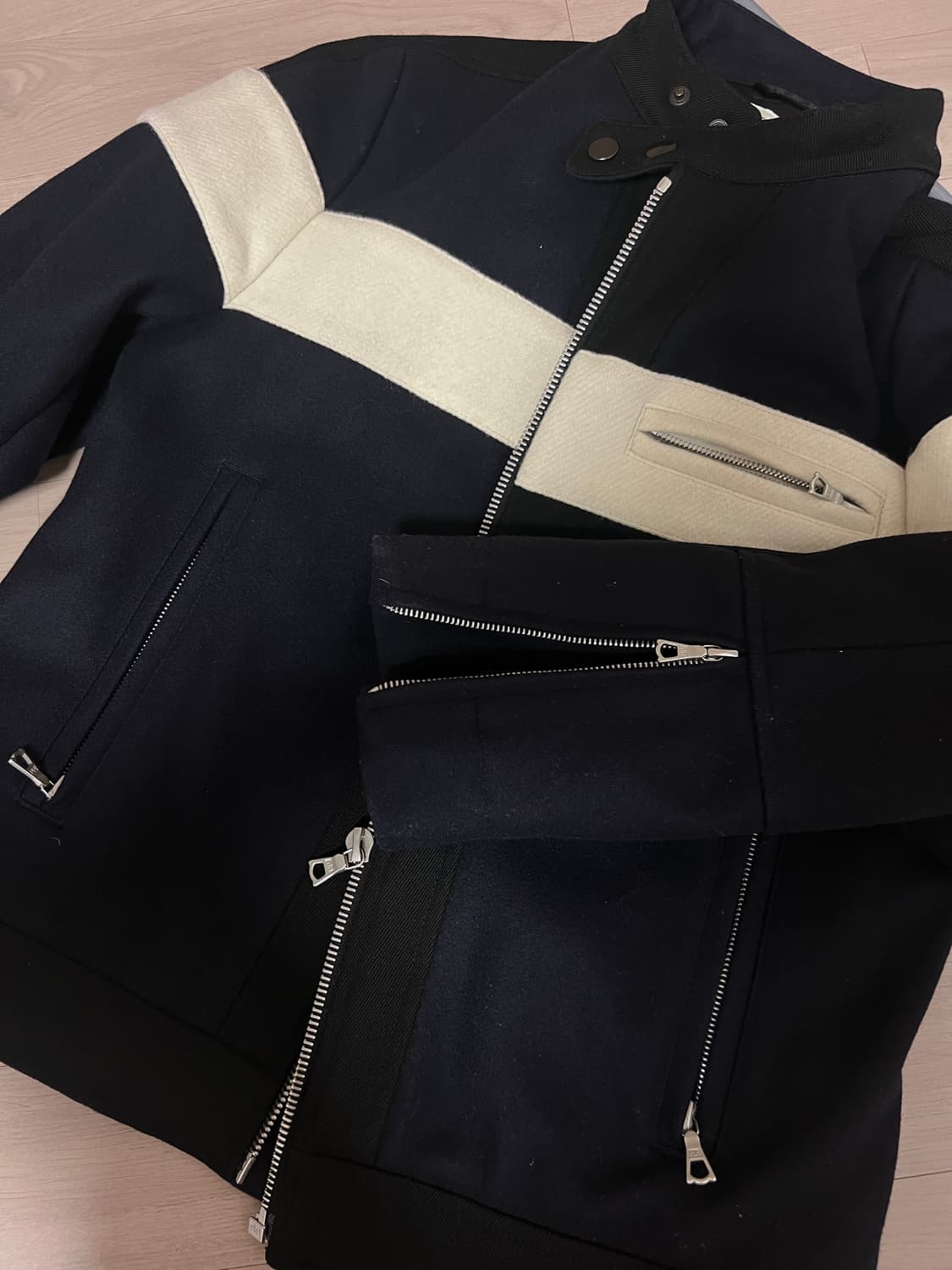 드리스 반 노튼 15aw 울 모토 자켓 상품이미지2