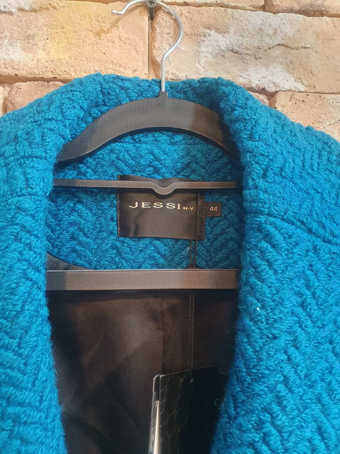 새상품)JESSI N.Y 트위드 자켓 그린 44 상품이미지3