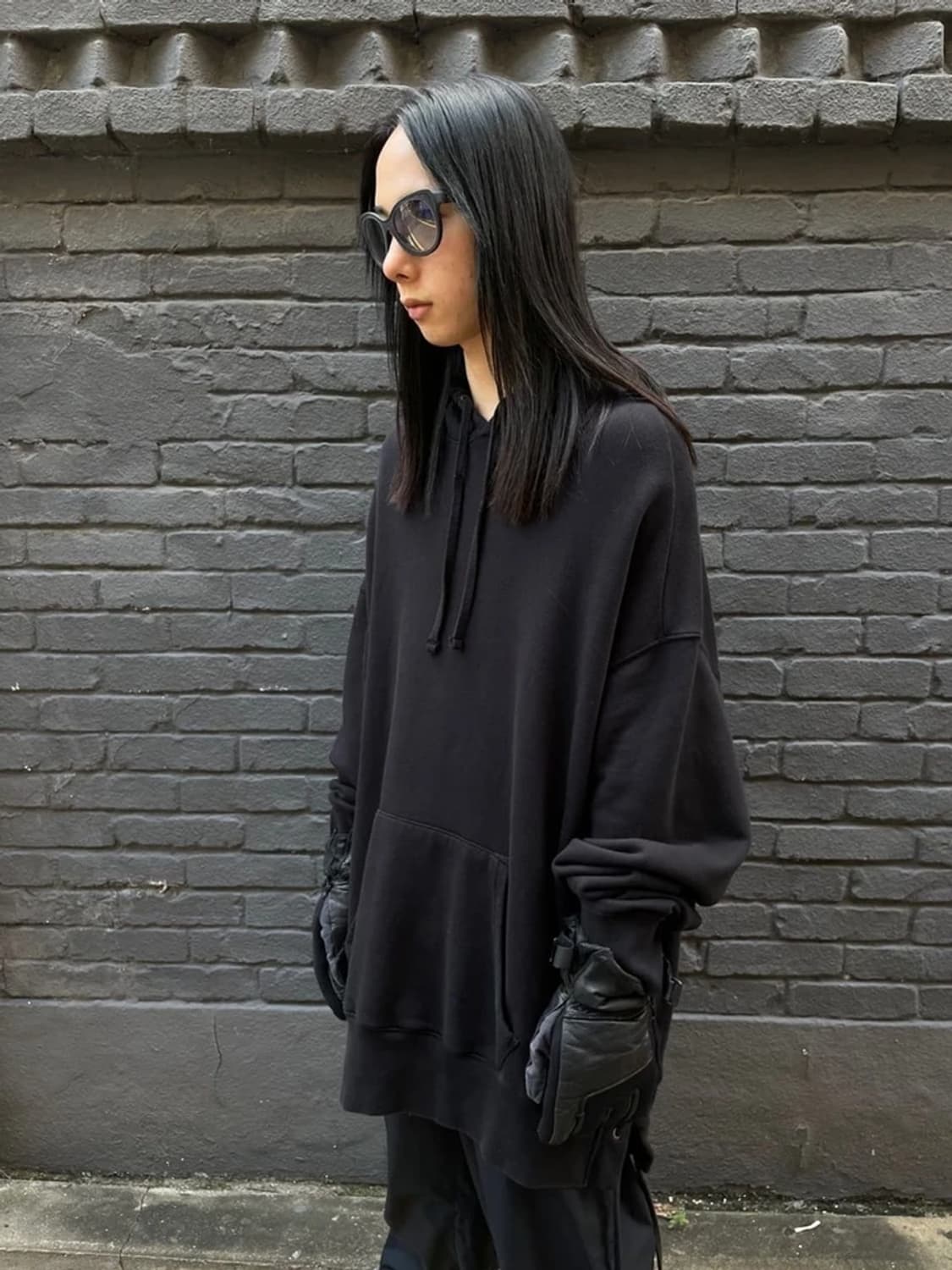 페이스커넥션 faith connexion 오버 후드 티셔츠 PN7251 상품이미지2