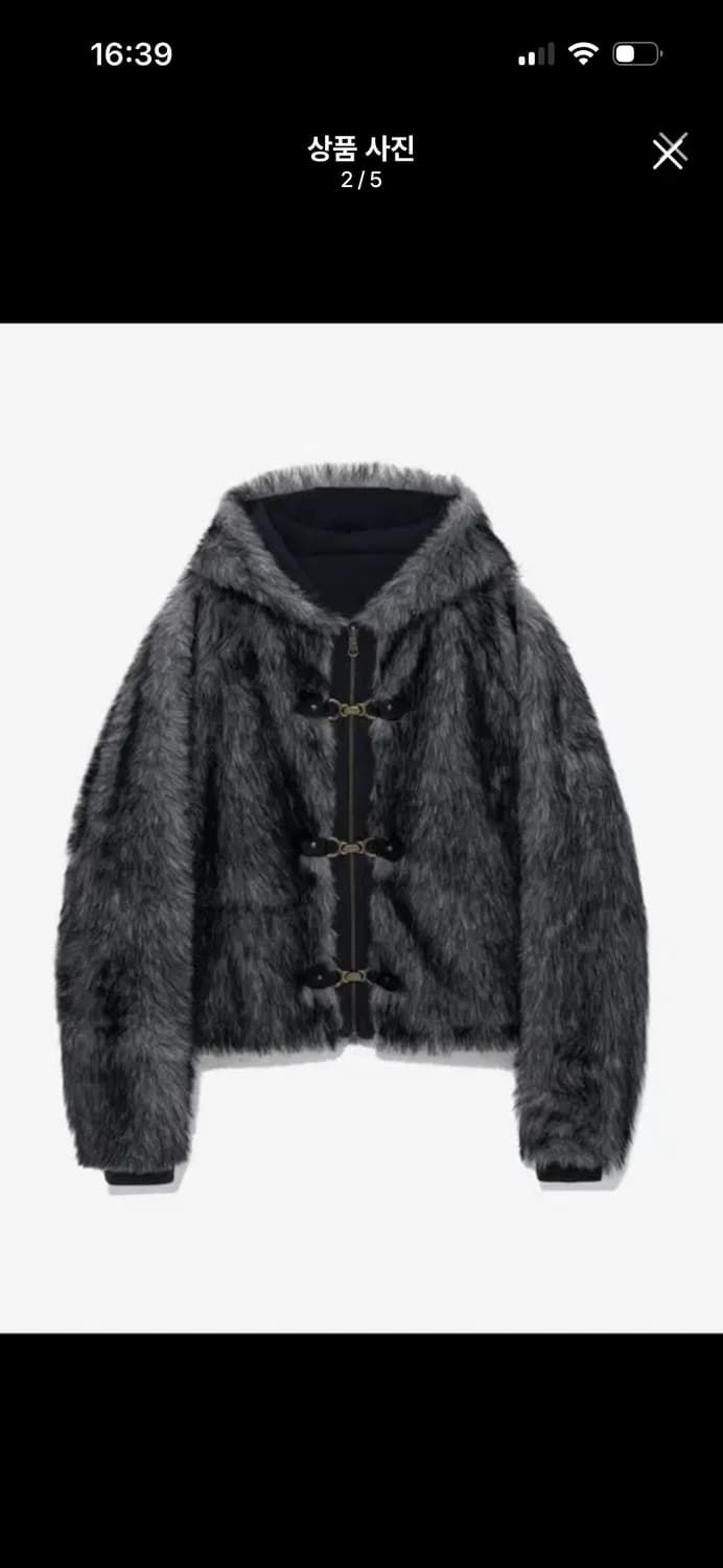 S) 글로니 무어 리버서블 퍼자켓 상품이미지2