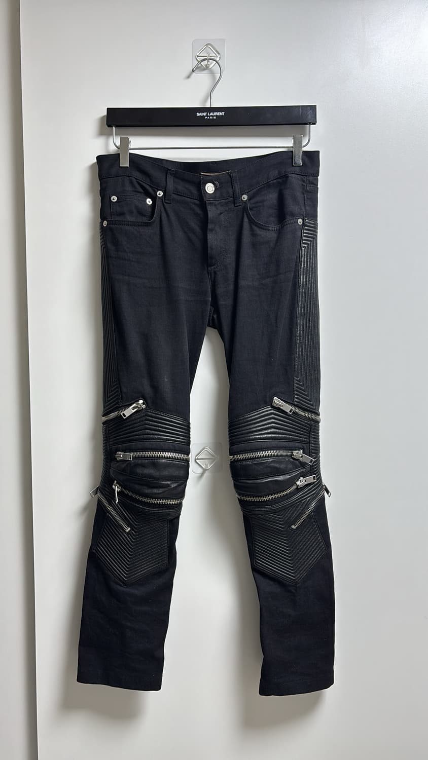 생로랑 레더 패널진 29사이즈 15시즌 에디슬리먼 상품이미지1