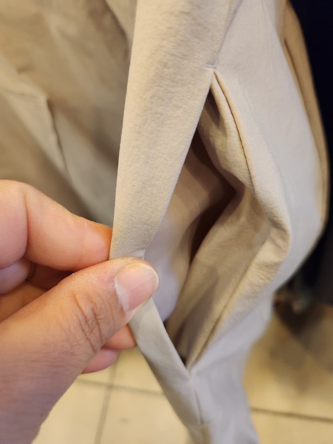 MINE 마인 베이지 트렌치코트  상품이미지8