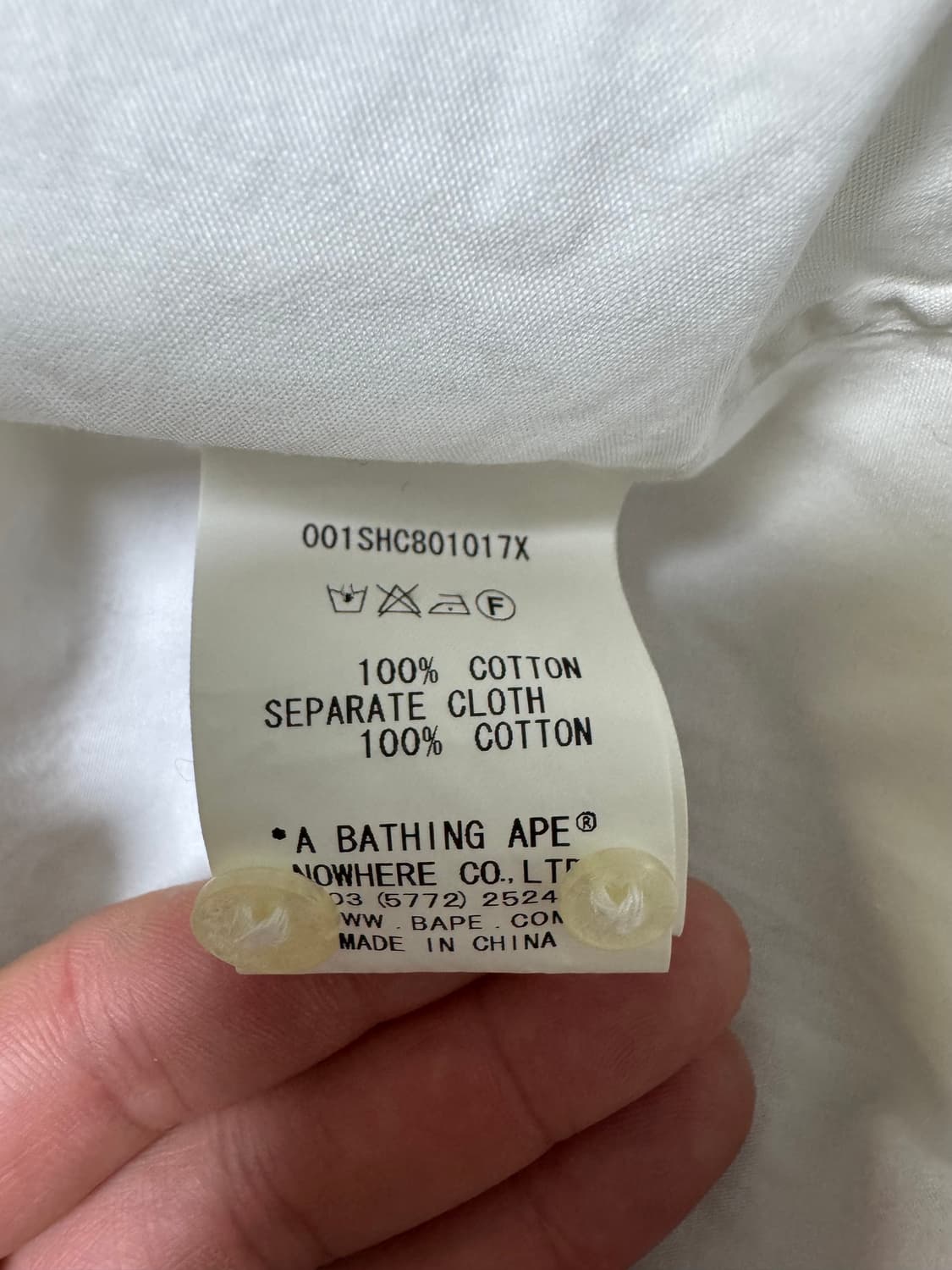 베이프 옥스포드 셔츠 상품이미지3