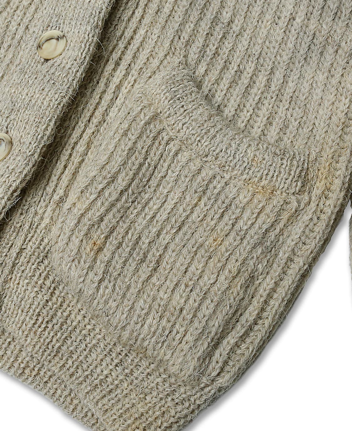 블랙쉽 [Black Sheep] 영국 퓨어 오일 울 숄카라 니트 가디건 상품이미지3