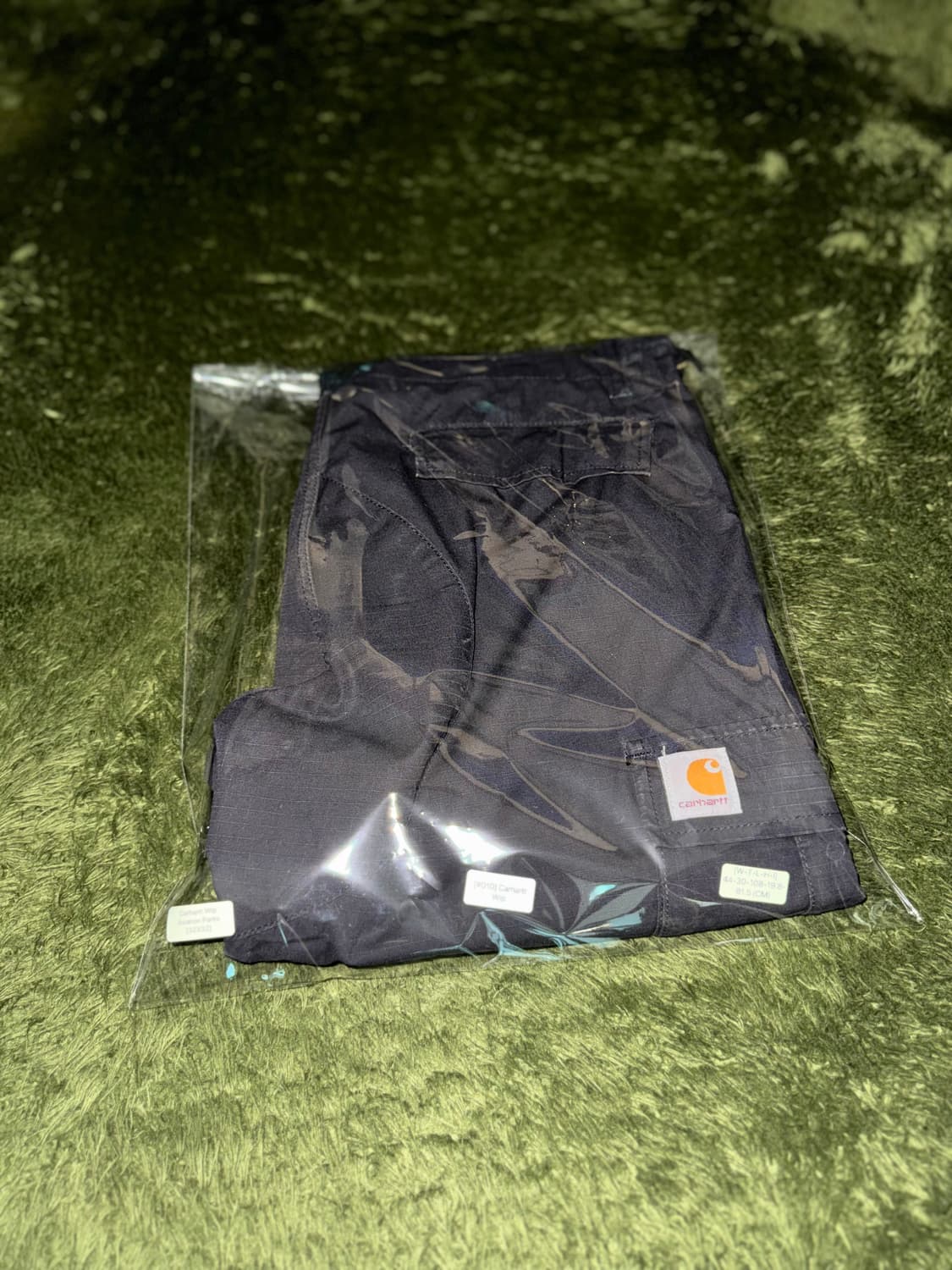 [32X32] 칼하트 WIP 에비에이션 카고 팬츠 블랙 상품이미지10