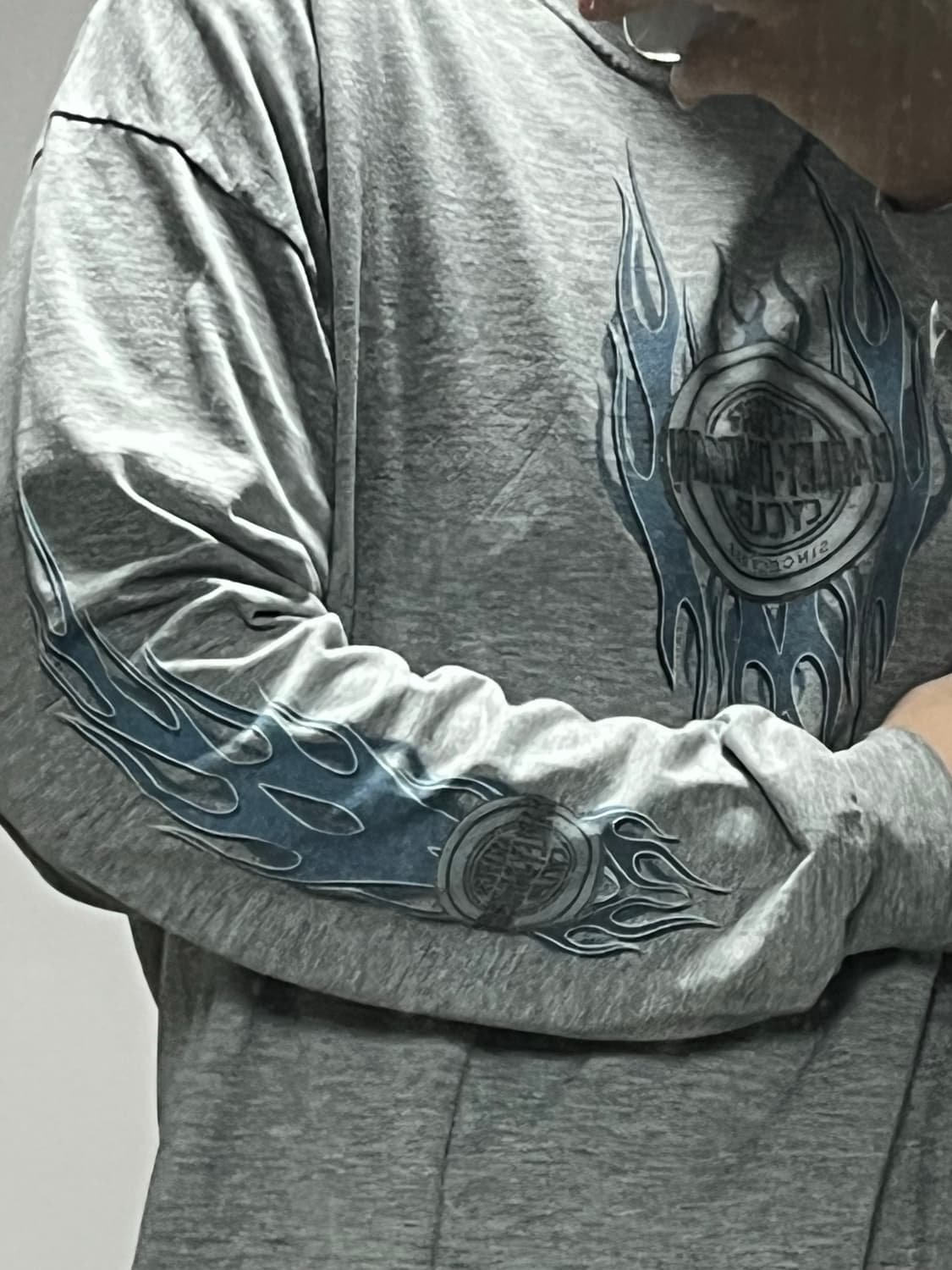 빈티지 할리 플레임 티셔츠 상품이미지5