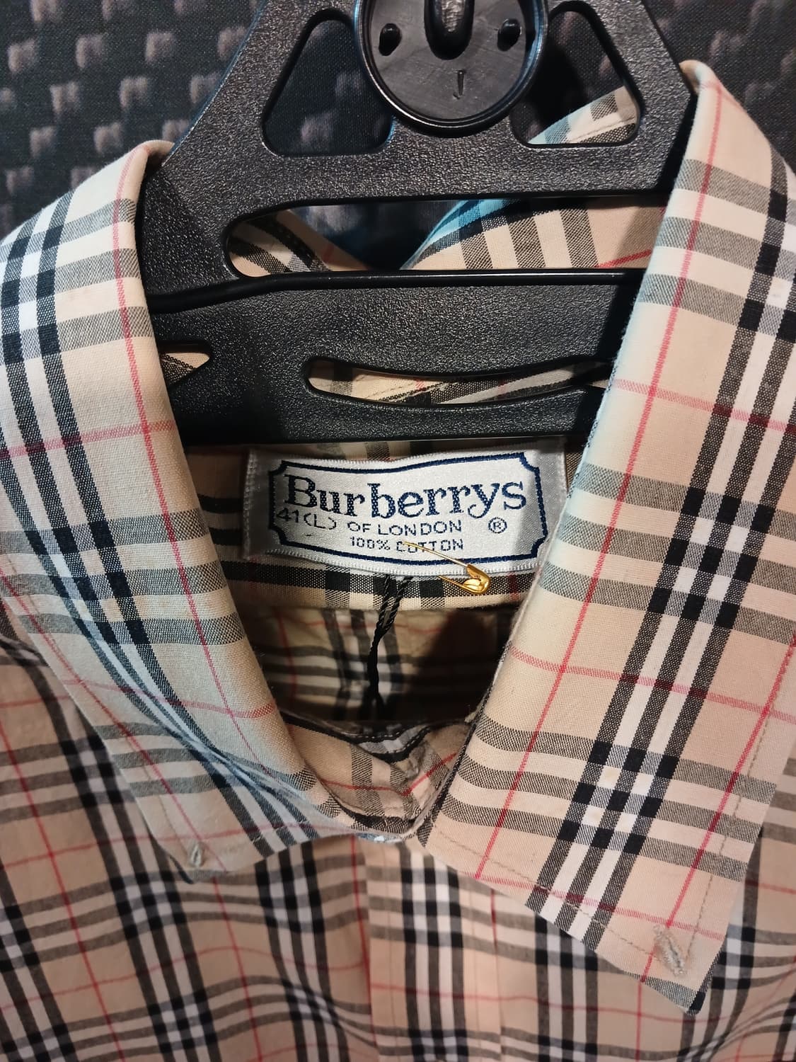 버버리 체크반팔셔츠 상품이미지3