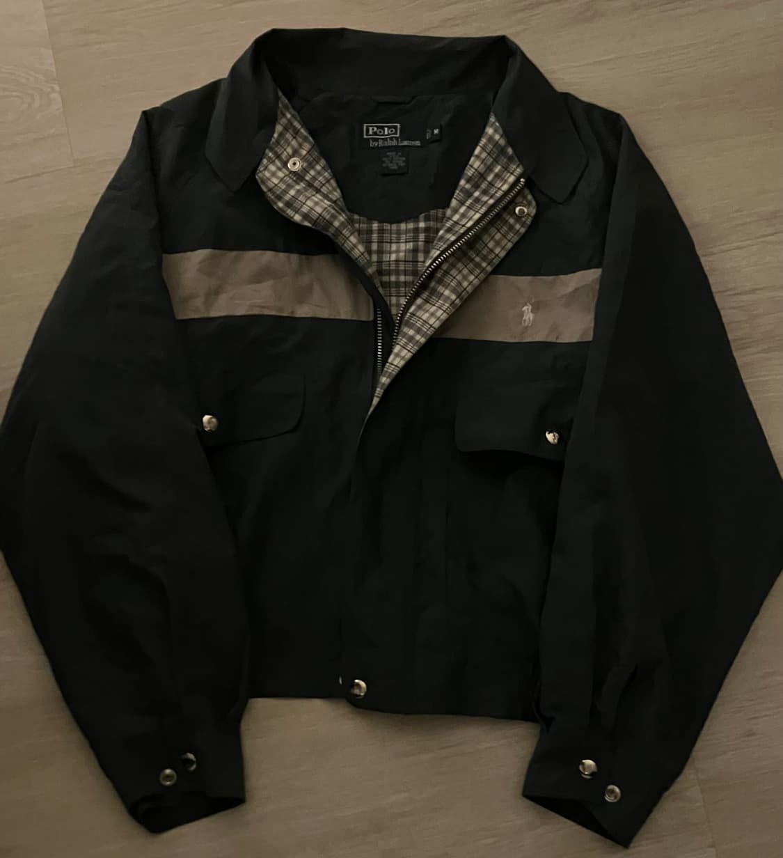 폴로 랄프로렌 네이비 크롭 자켓 M 상품이미지1