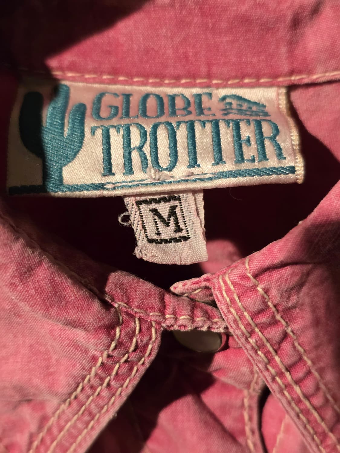 GLOBE TROTTER 빈티지 웨스턴 셔츠 상품이미지2