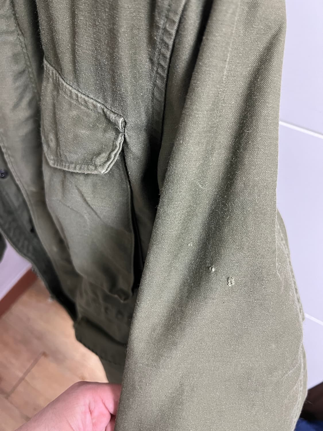 택포25) M65 필드자켓 Small Short 오리지널 S-S 상품이미지4