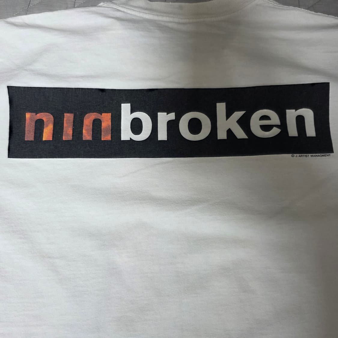 [XL] 90s 나인인치네일스 NINBROKEN 빈티지 밴드티 상품이미지6