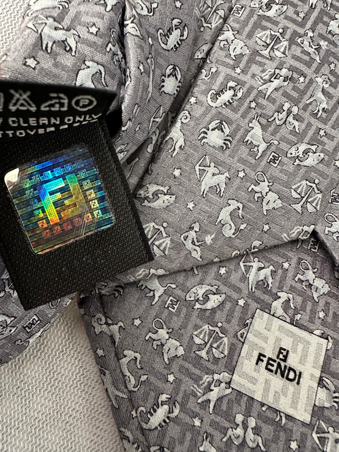 펜디 남성 실크 넥타이 상품이미지2