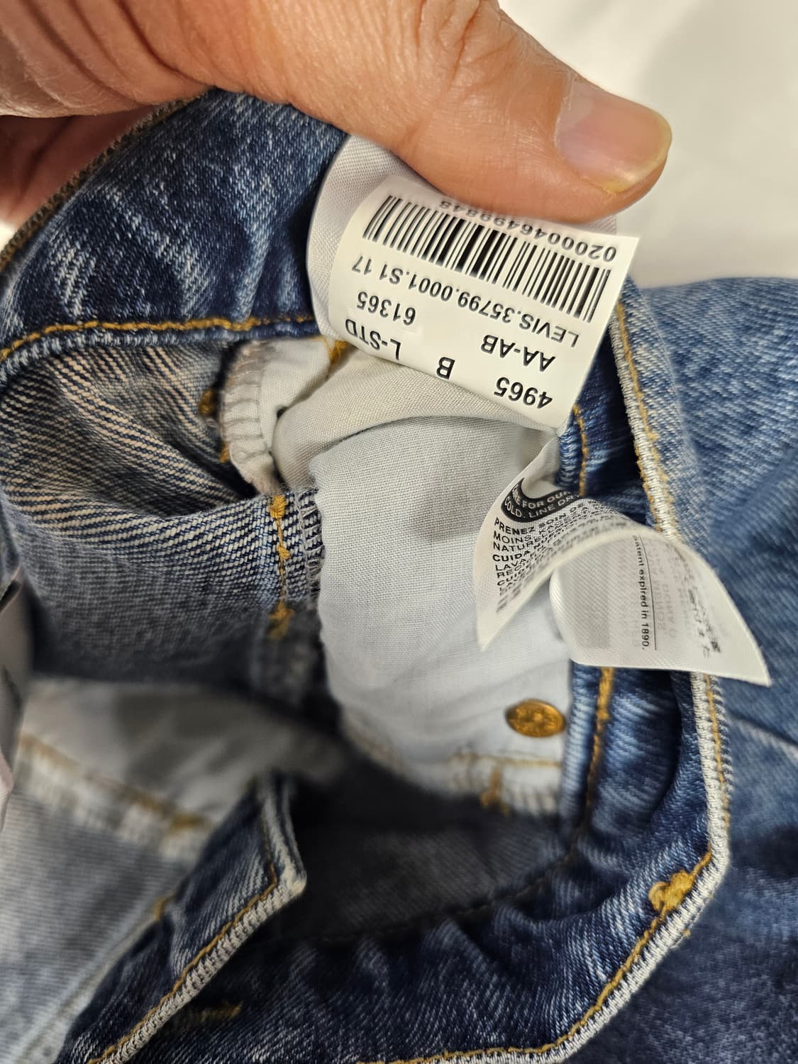 베트멍17리바이스청바지 상품이미지3