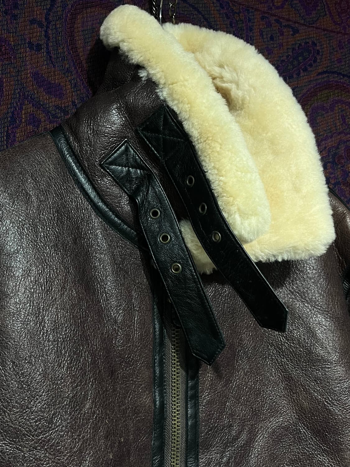 일본 hope사 b-3 폭격기 무스탕 상품이미지5