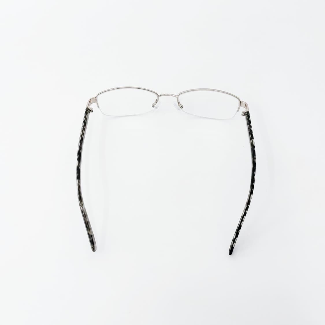 Salbator Rosa 골드 반무테 메탈 데드스탁 빈티지안경 상품이미지5