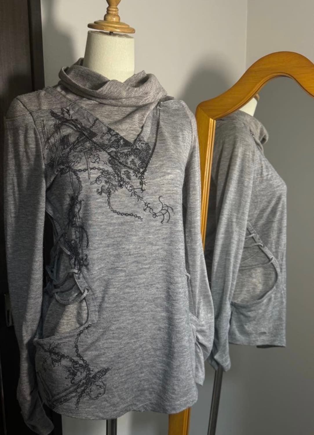 Ozzcroce necklace handwarmer turtle neck 상품이미지1