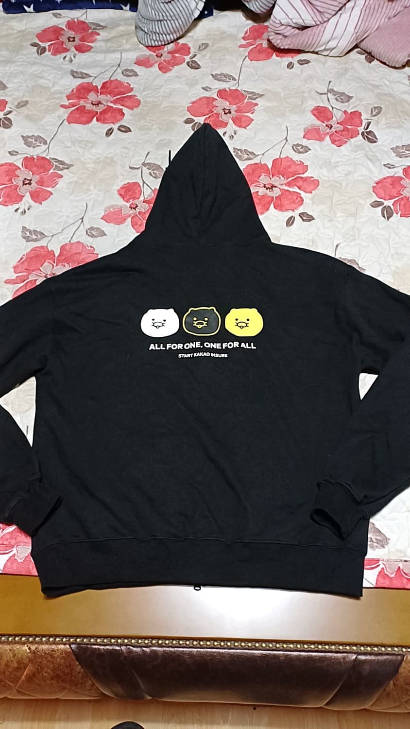 카카오 후드집업 빅사이즈125 가슴68 기장75 상품이미지4