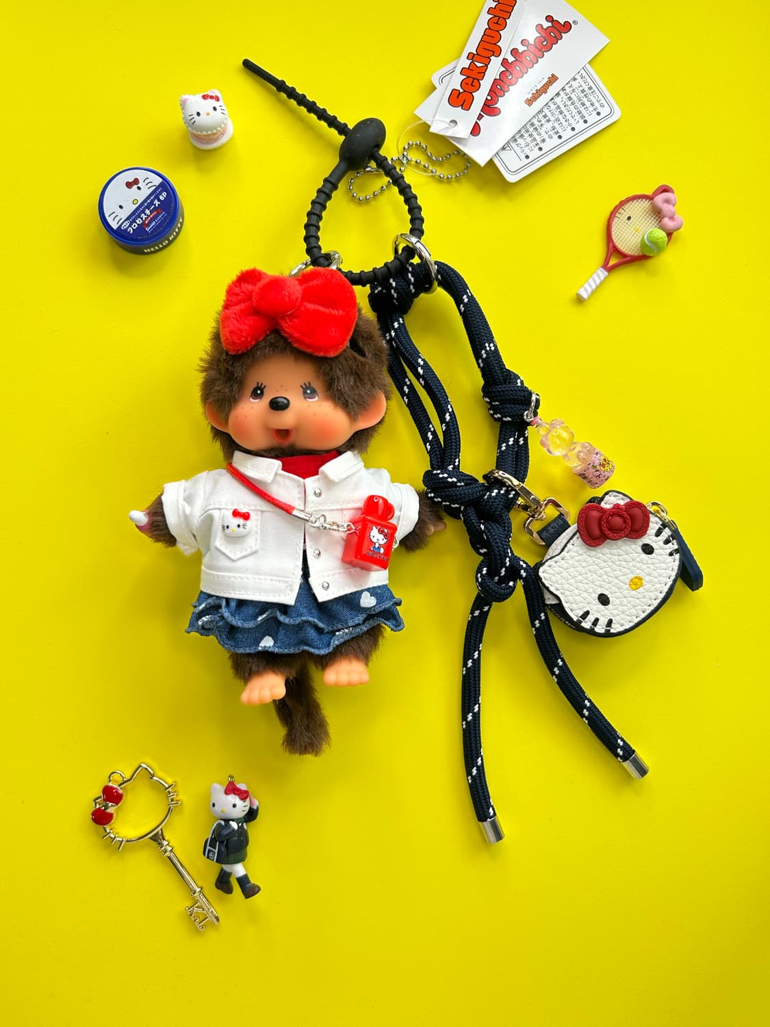 (67) ✨🤍정품몬치치 +키티 커스텀 상품이미지1