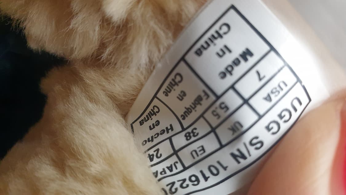 UGG 어그 부츠 베이지 240 상품이미지5