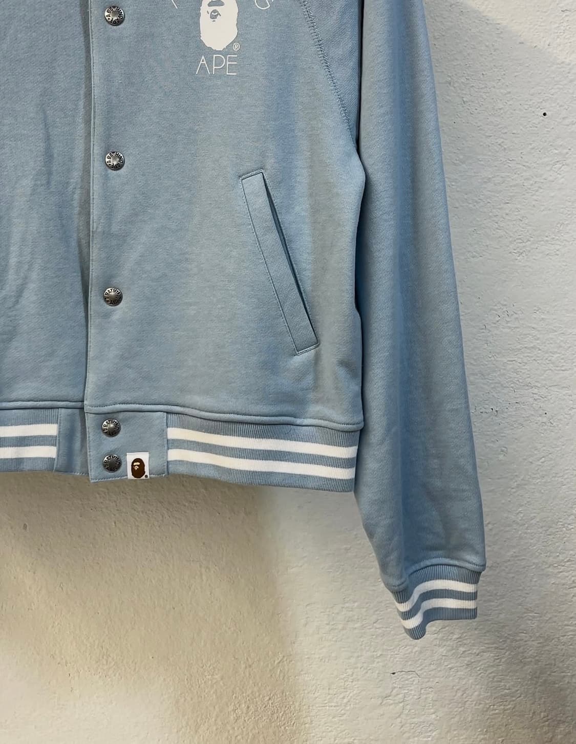 베이프 팀자켓, 스타디움 자켓, 블루종 상품이미지5