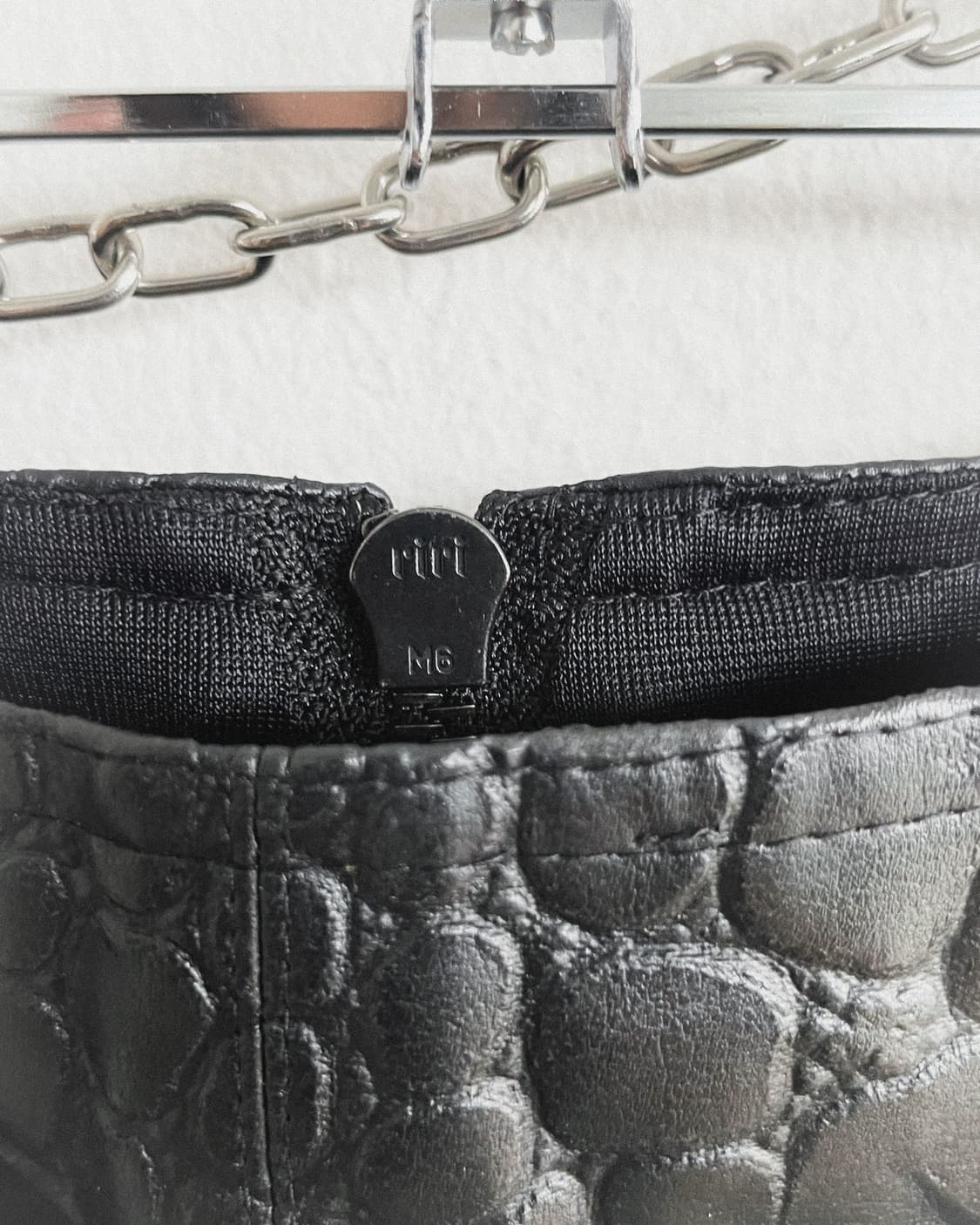 il punt tricot 크로코 패널 펜슬핏 스커트 상품이미지8