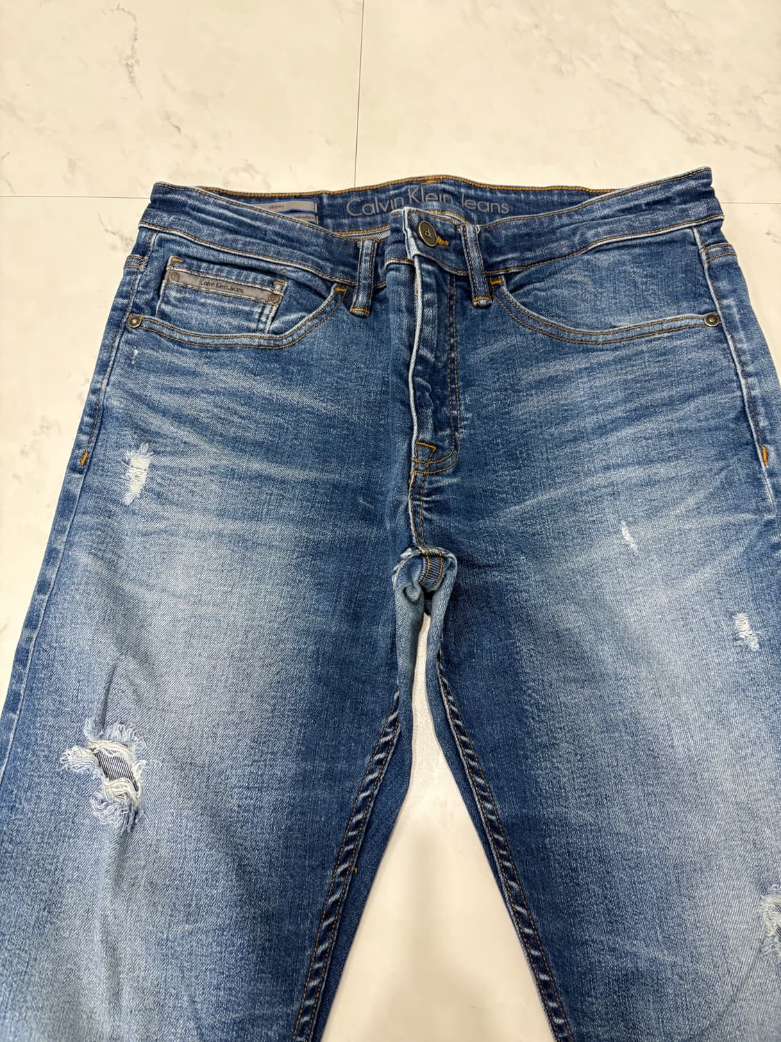 calvin klein skinny selvedge denim pants 상품이미지2